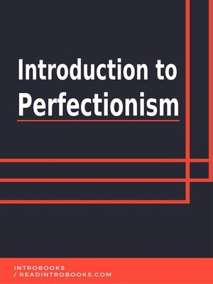 cover image of Introduction to Perfectionism